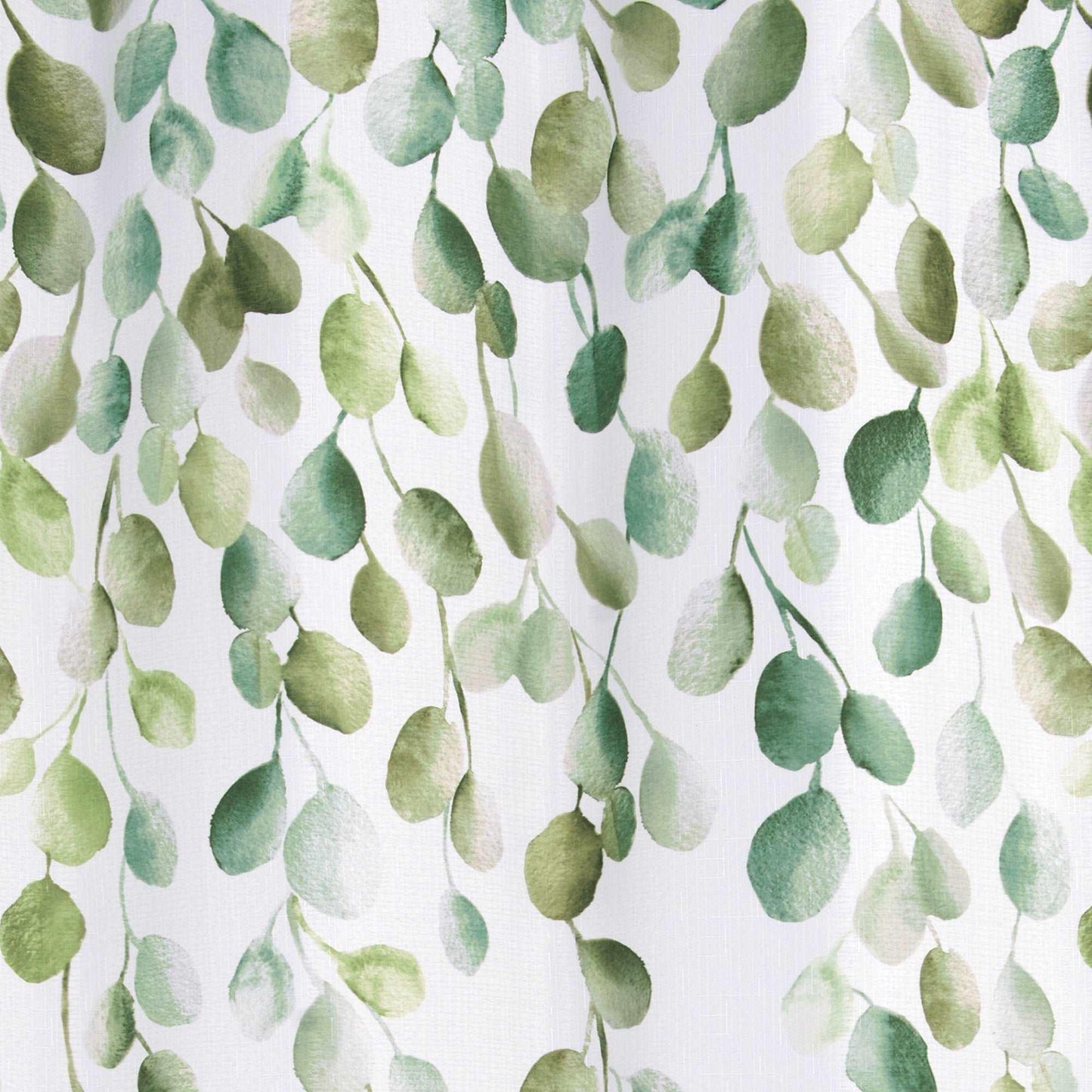 Cascade Green Leaf Vine Shower Curtain - Allure Home Creation