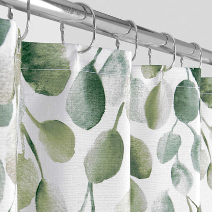 Cascade Green Leaf Vine Shower Curtain - Allure Home Creation