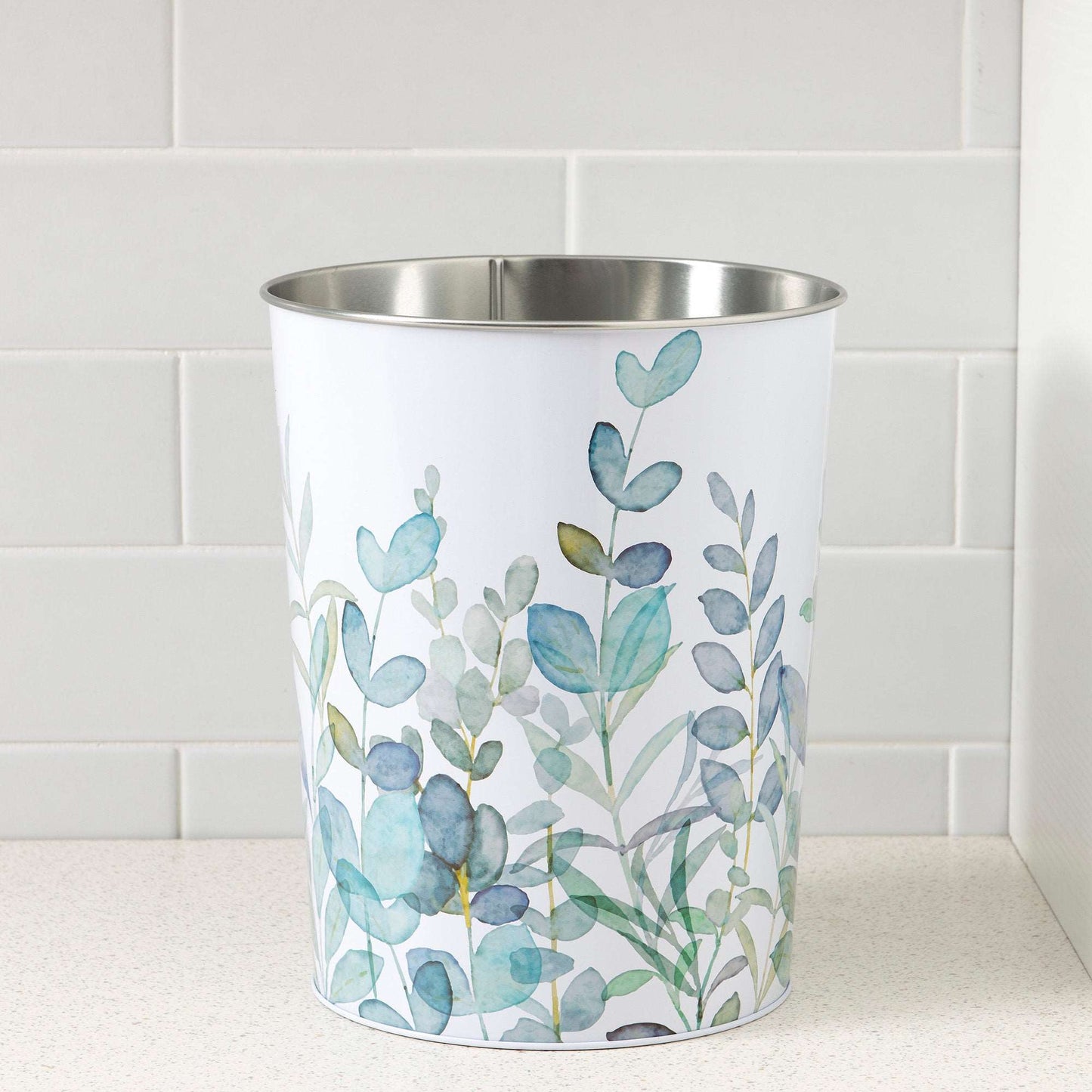 Botanical Wastebasket