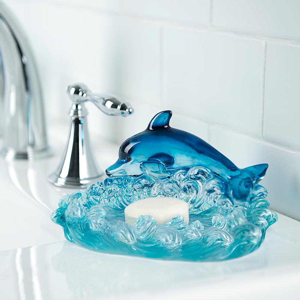 Jump for Joy Dolphin 4-Piece Bathroom Accessory Set - Allure Home Creation