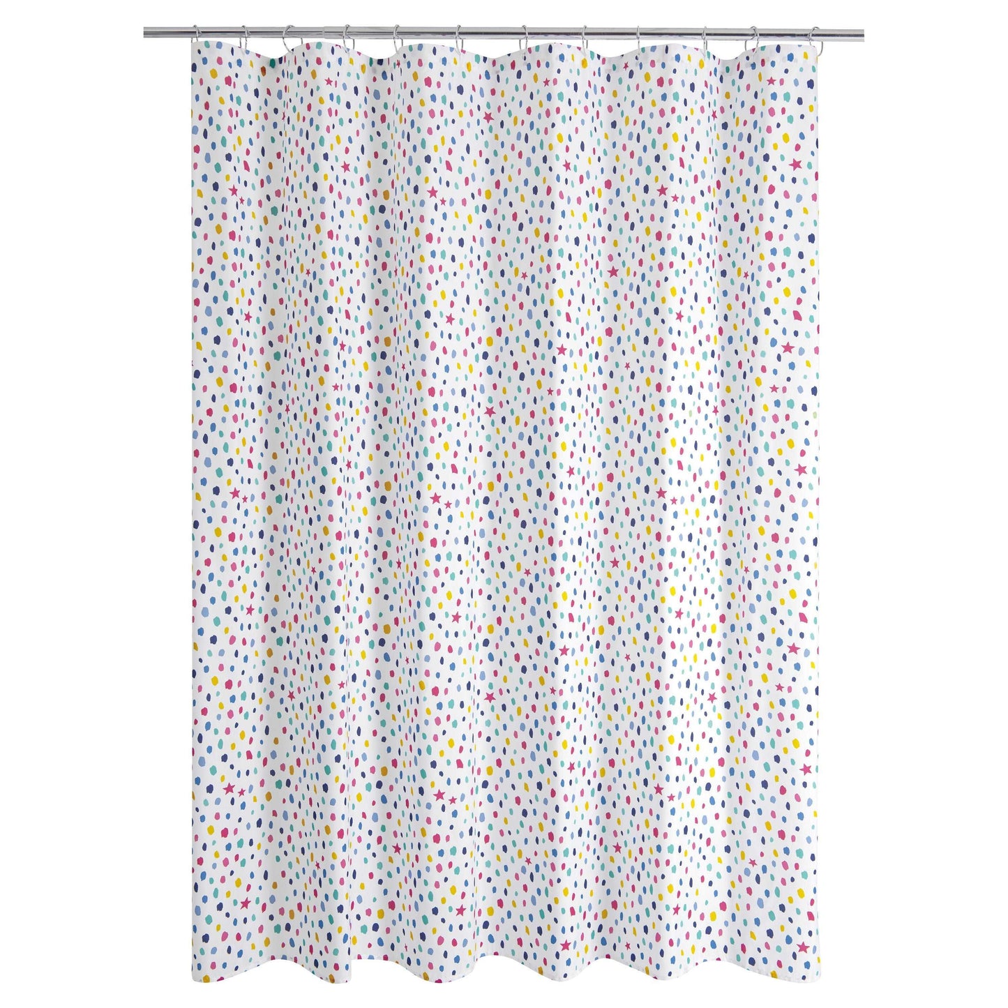 Multi Confetti Dot Shower Curtain - Allure Home Creation