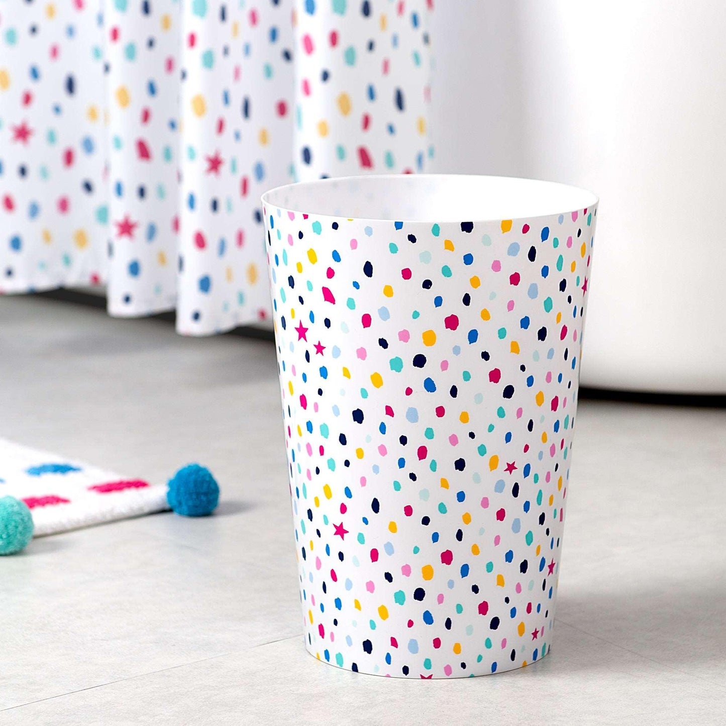 Multi Confetti Dot 4-Piece Accessory Set - Allure Home Creation