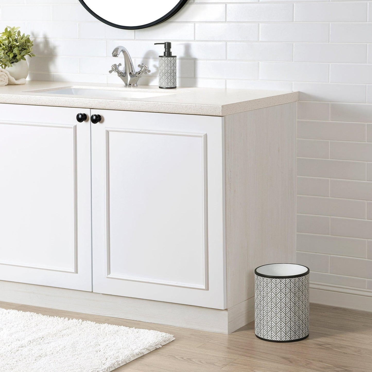 Shelby Wastebasket - Allure Home Creation