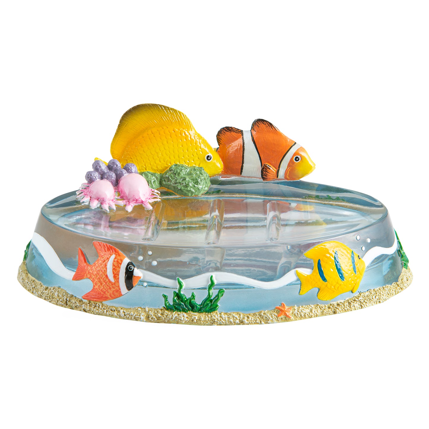 Under The Sea Fish 4-Piece Bathroom Accessory Set