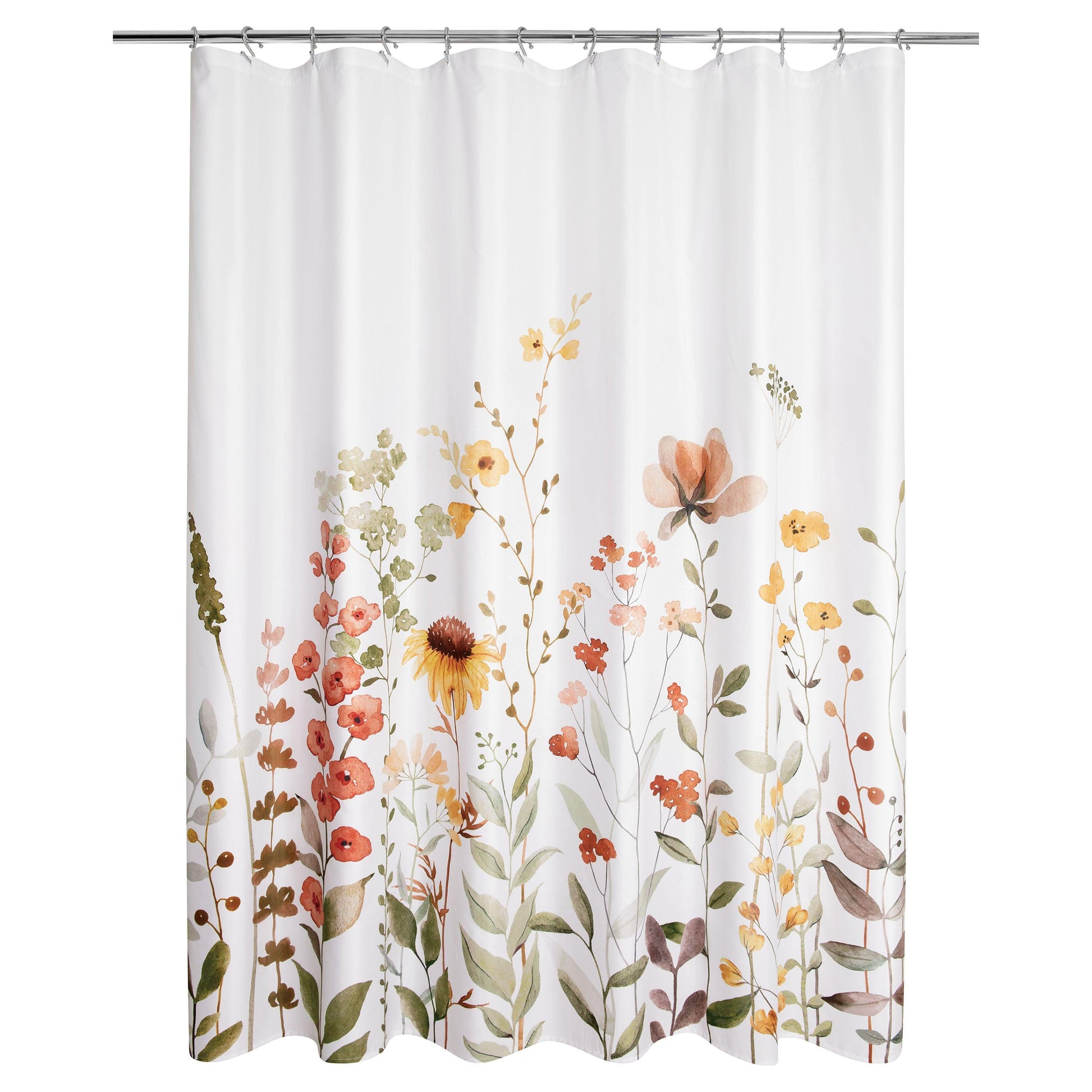 Wild Garden Floral Shower Curtain - Allure Home Creation