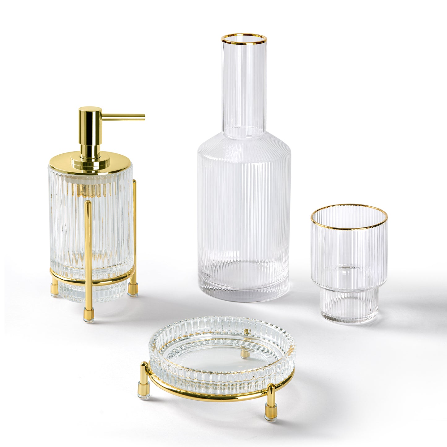 Bennett 4-Piece Luxury Glass Collection