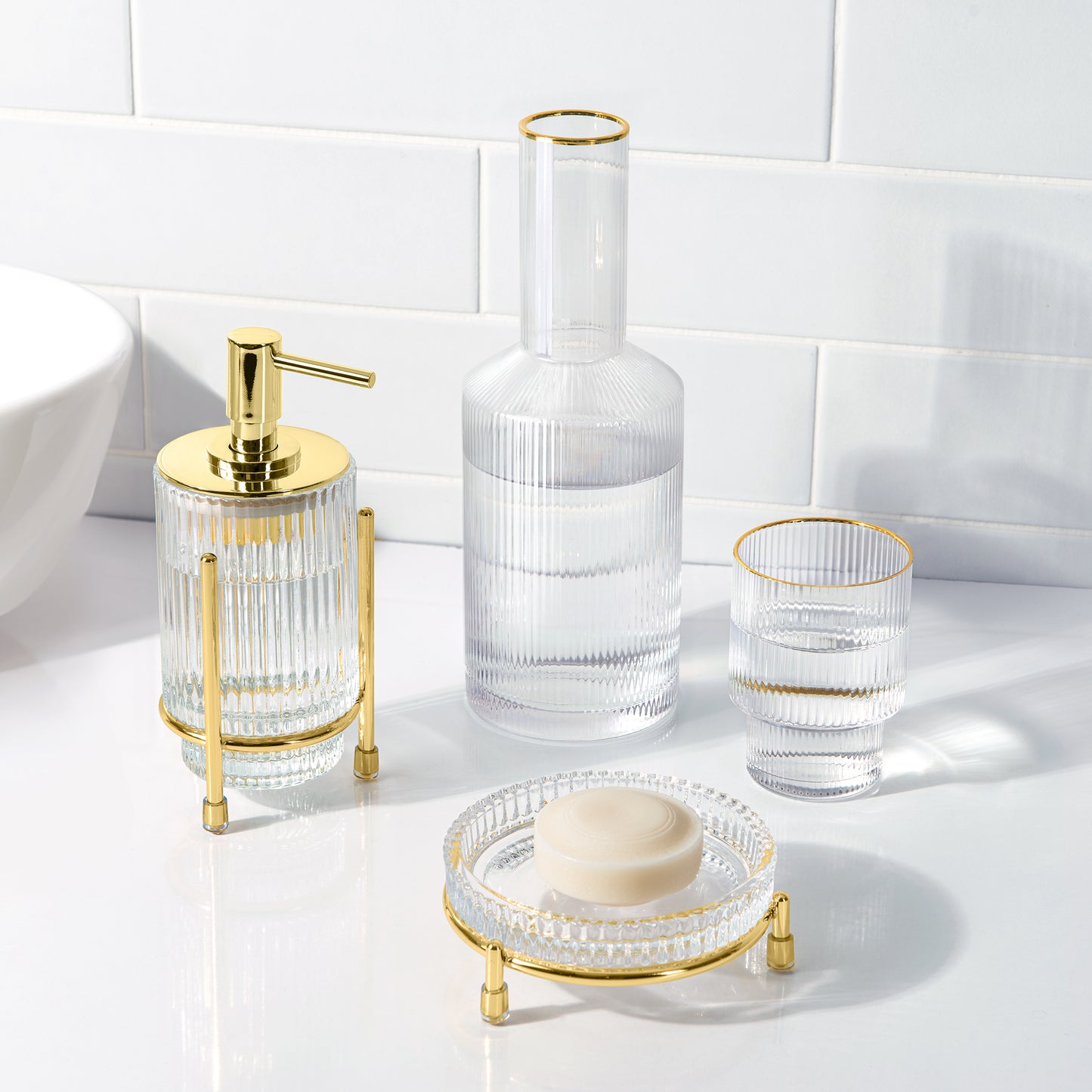 Bennett 4-Piece Luxury Glass Collection