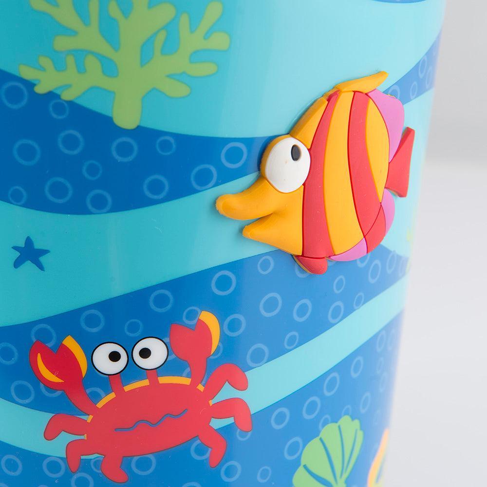 Fish Tails Wastebasket - Allure Home Creation