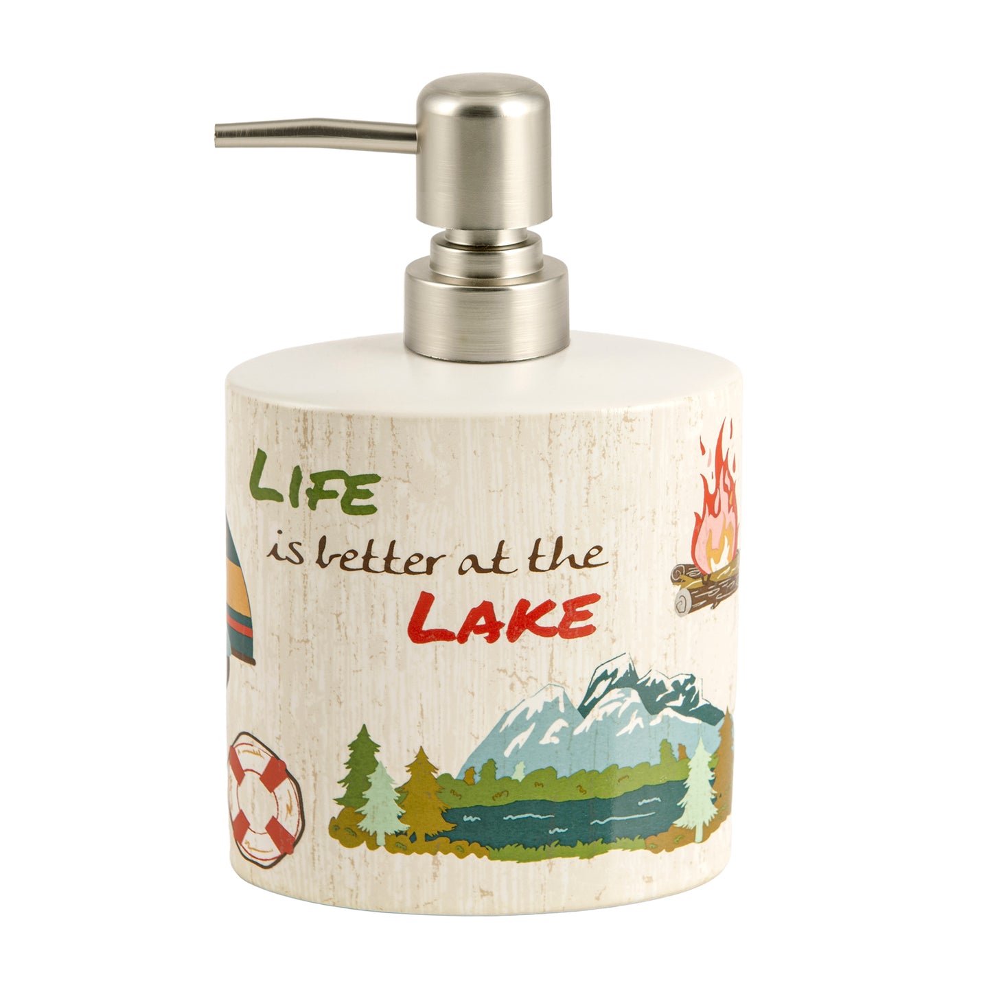 Lake Holiday 4-Piece Bathroom Accessory Set
