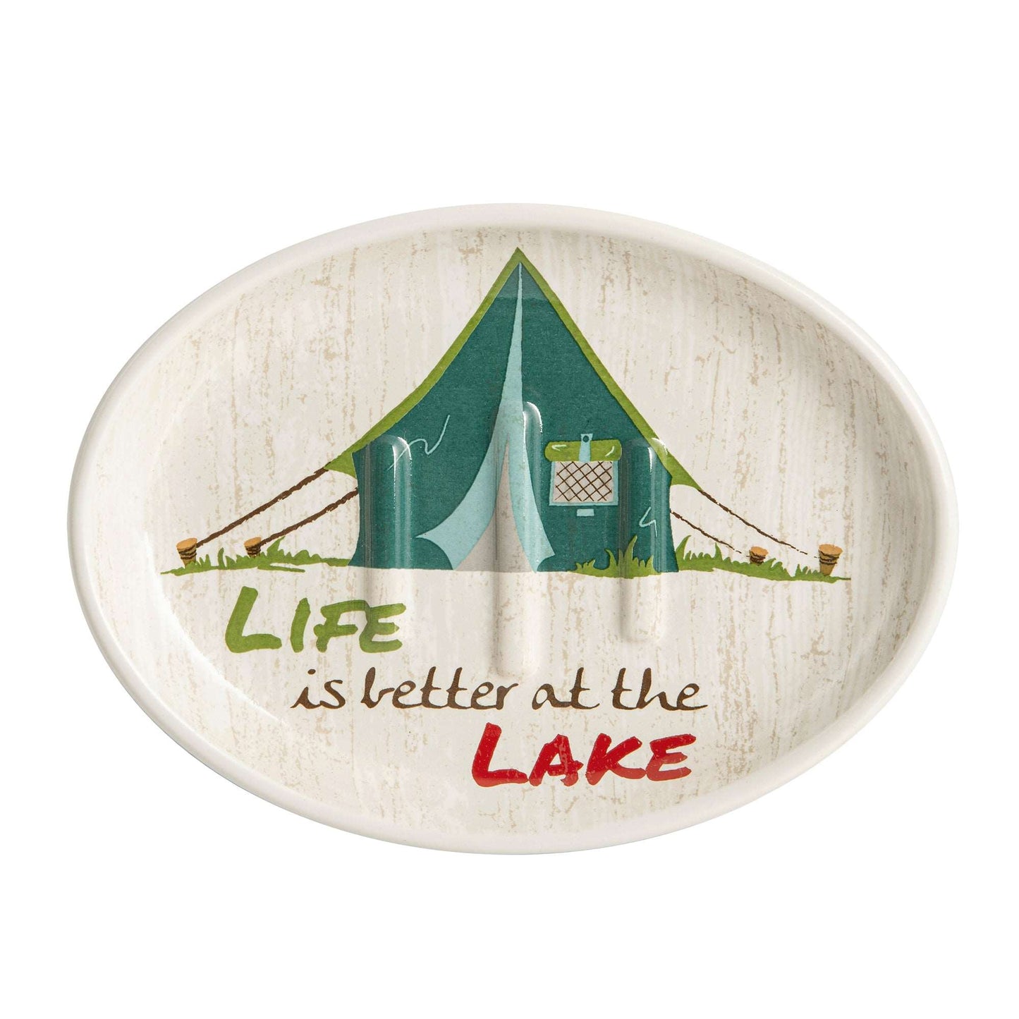 Lake Holiday 4-Piece Bathroom Accessory Set