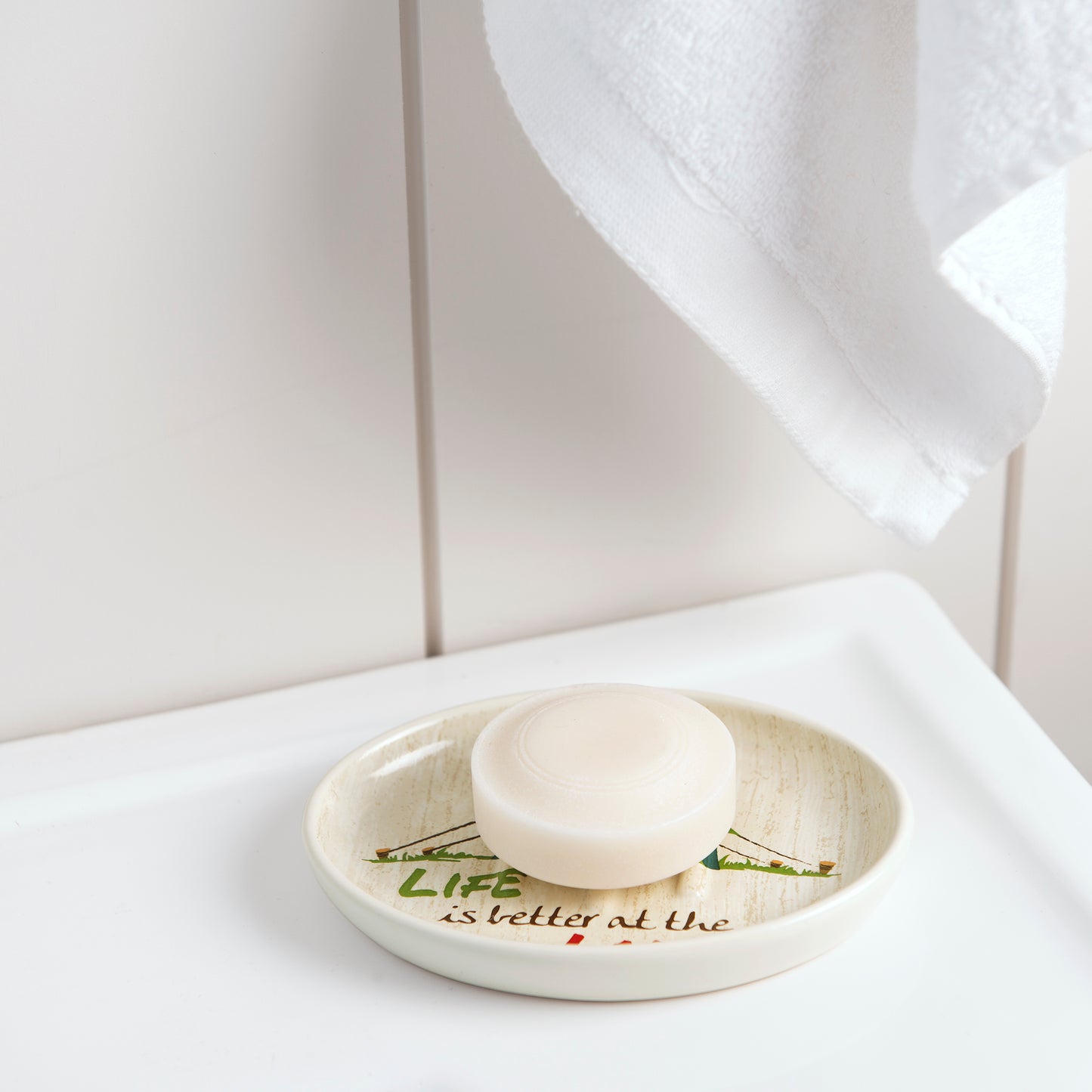 Lake Holiday 4-Piece Bathroom Accessory Set