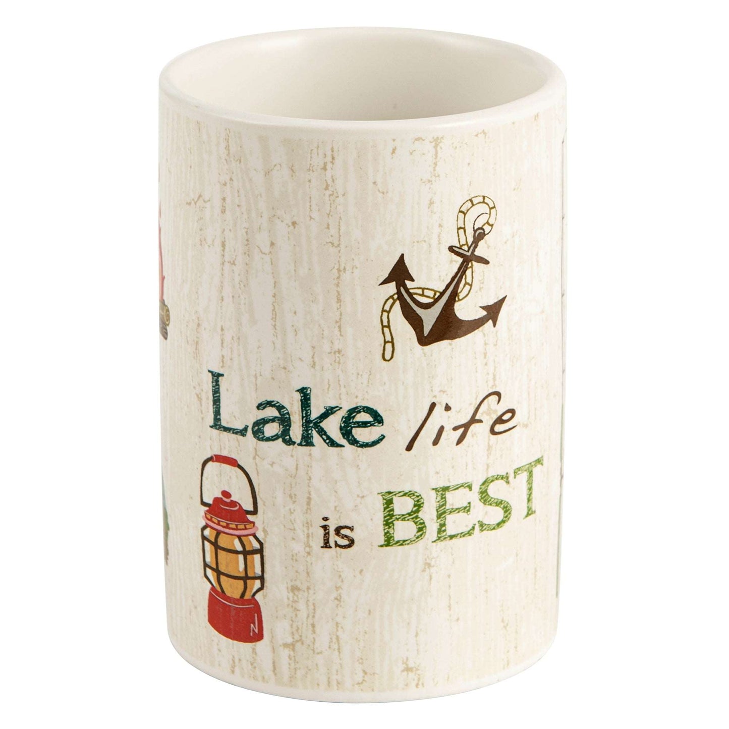 Lake Holiday 4-Piece Bathroom Accessory Set