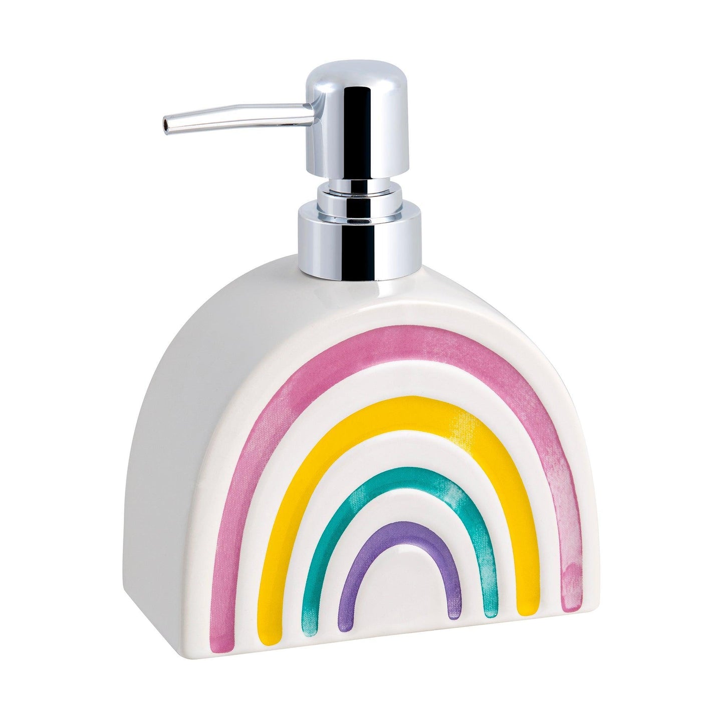 Rainbow Hearts 7-Piece Bath Set - Allure Home Creation
