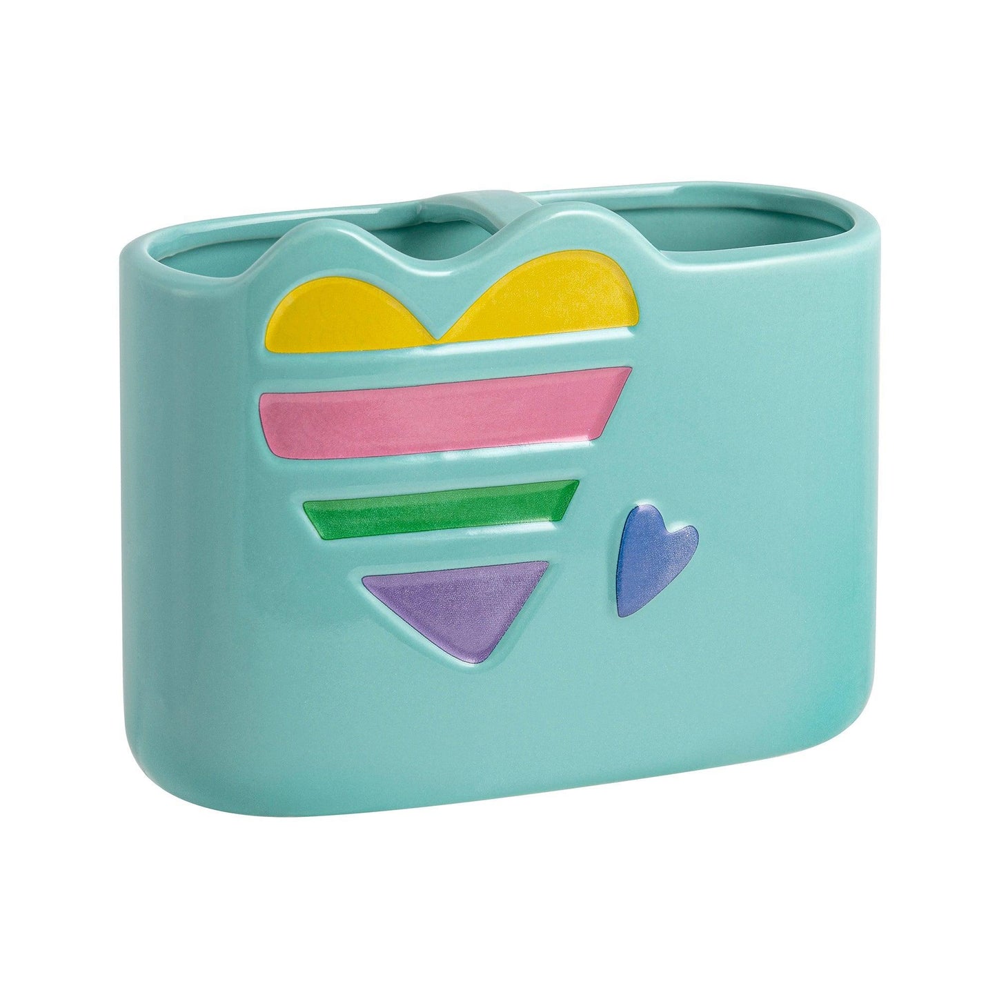 Rainbow Hearts 7-Piece Bath Set - Allure Home Creation
