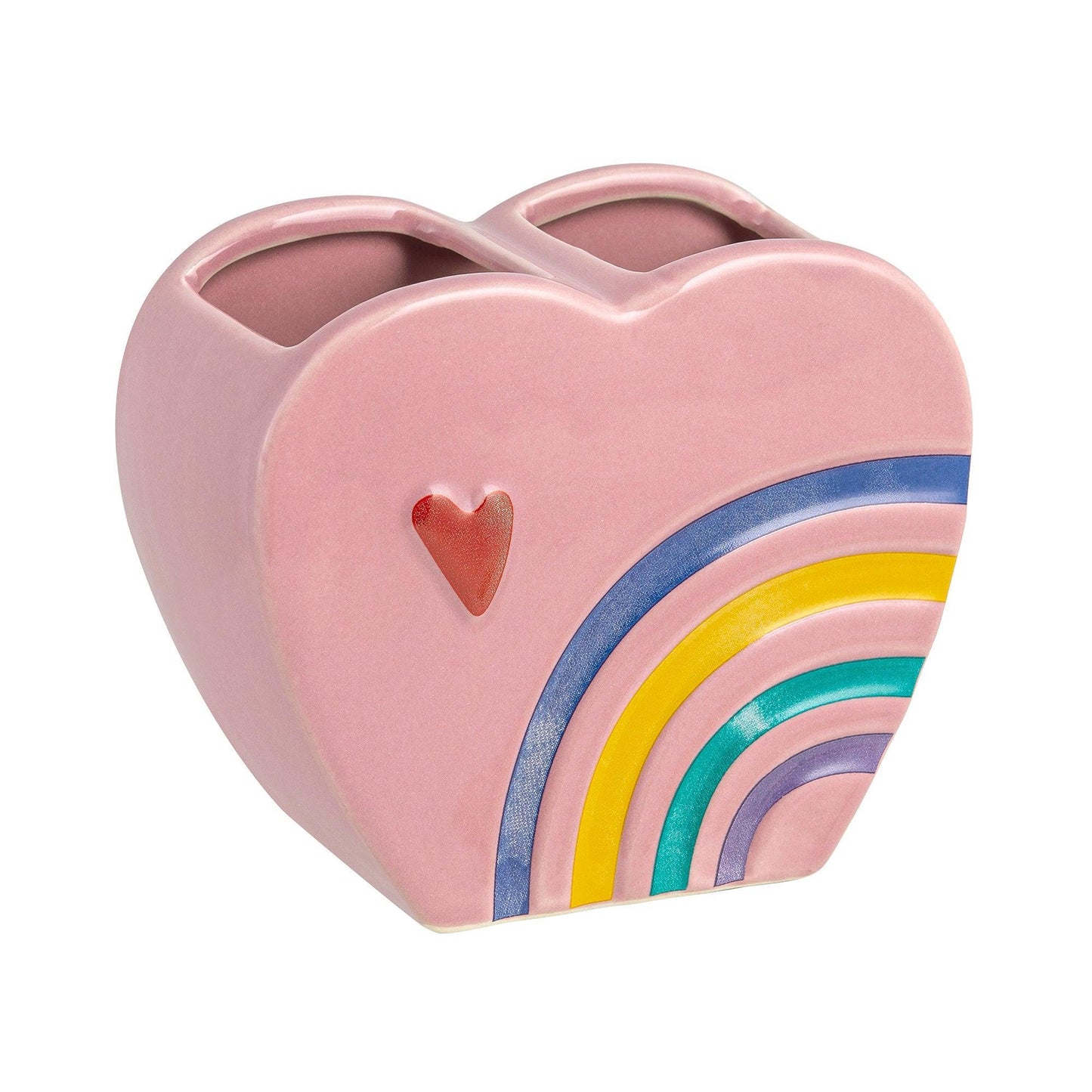Rainbow Hearts 7-Piece Bath Set - Allure Home Creation