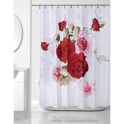 Prelude Rose Shower Curtain 70"x71" - Allure Home Creation