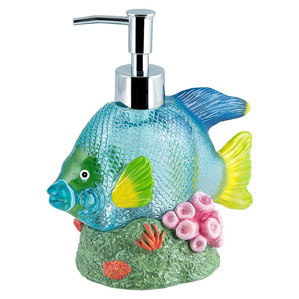 Under The Sea Fish 4-Piece Bathroom Accessory Set - Allure Home Creation