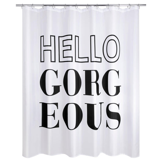 Hello Gorgeous Shower Curtain - Allure Home Creation