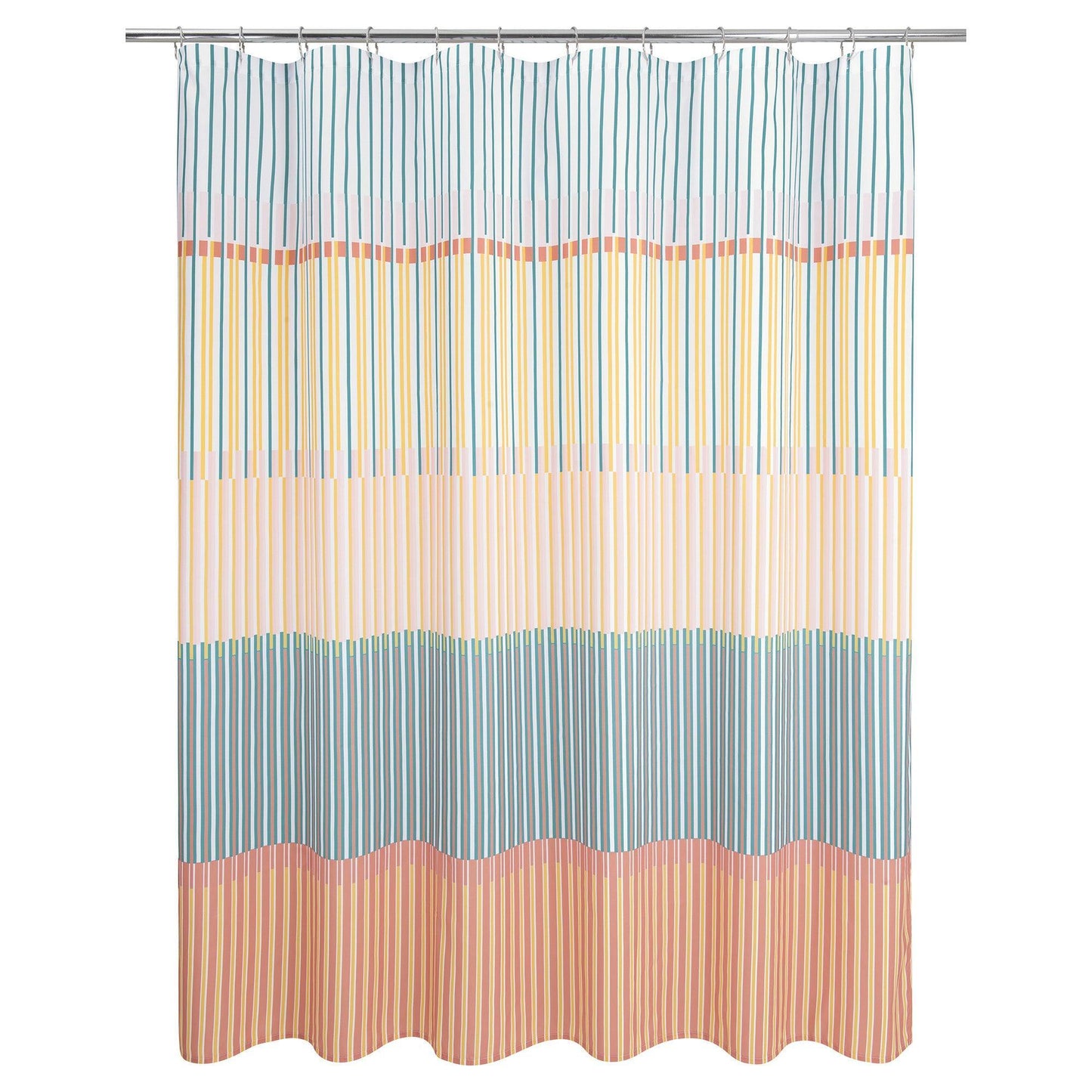 Market Stripe Shower Curtain - Allure Home Creation
