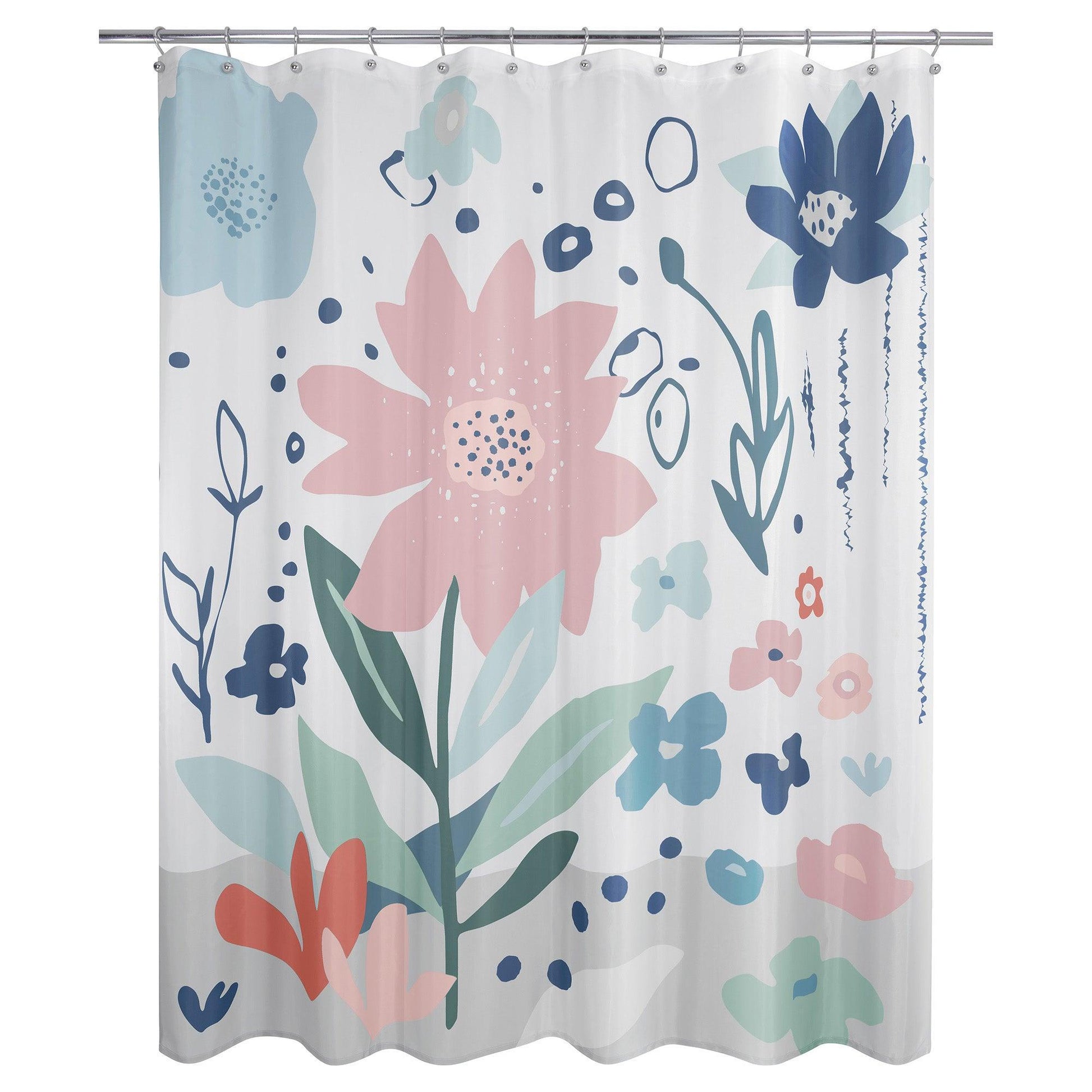 Summer Flower Shower Curtain - Allure Home Creation