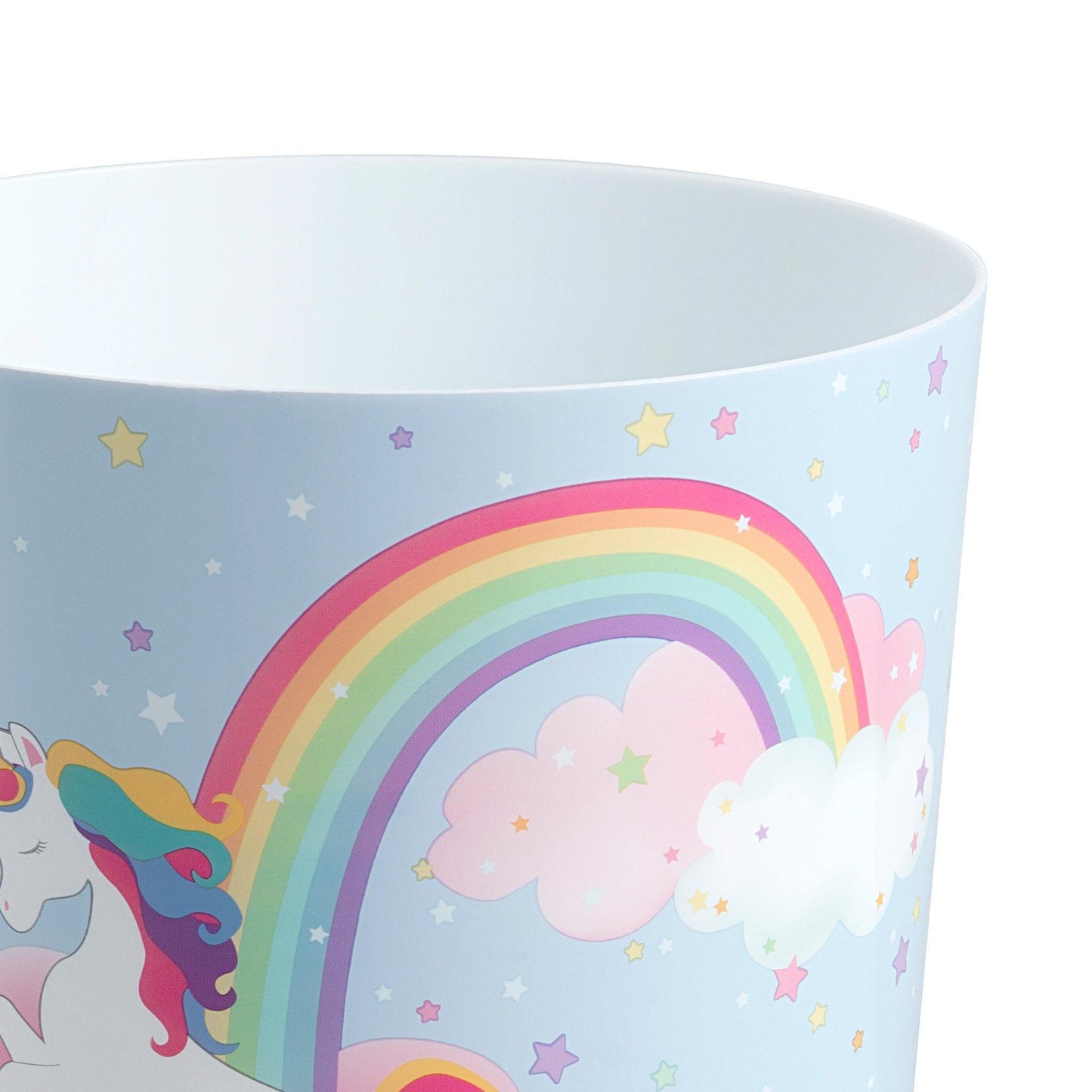 Unicorn & Rainbow Wastebasket - Allure Home Creation