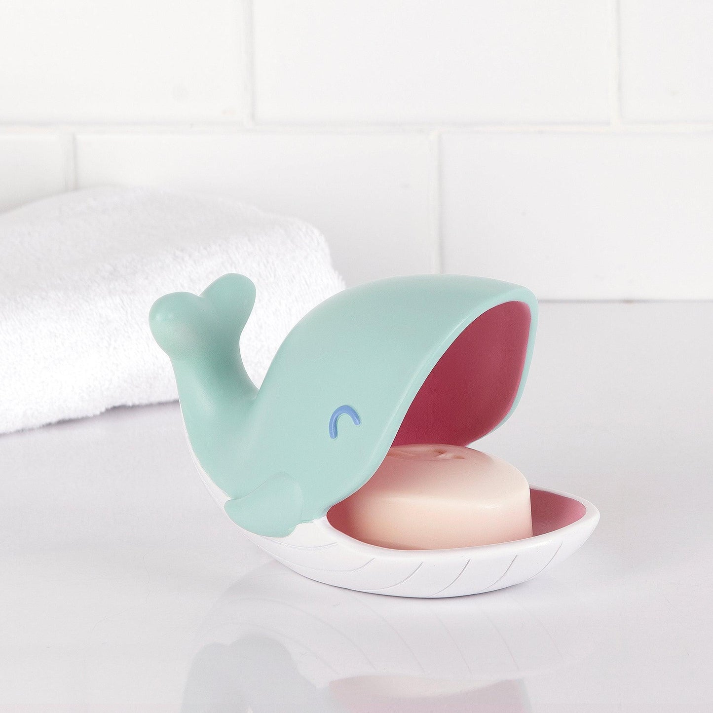 Whales 4-Piece Resin Bathroom Accessory Set - Allure Home Creation