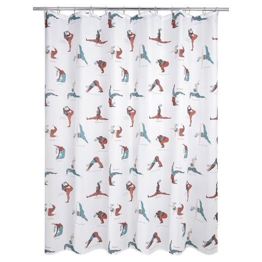 Yoga Shower Curtain - Allure Home Creation