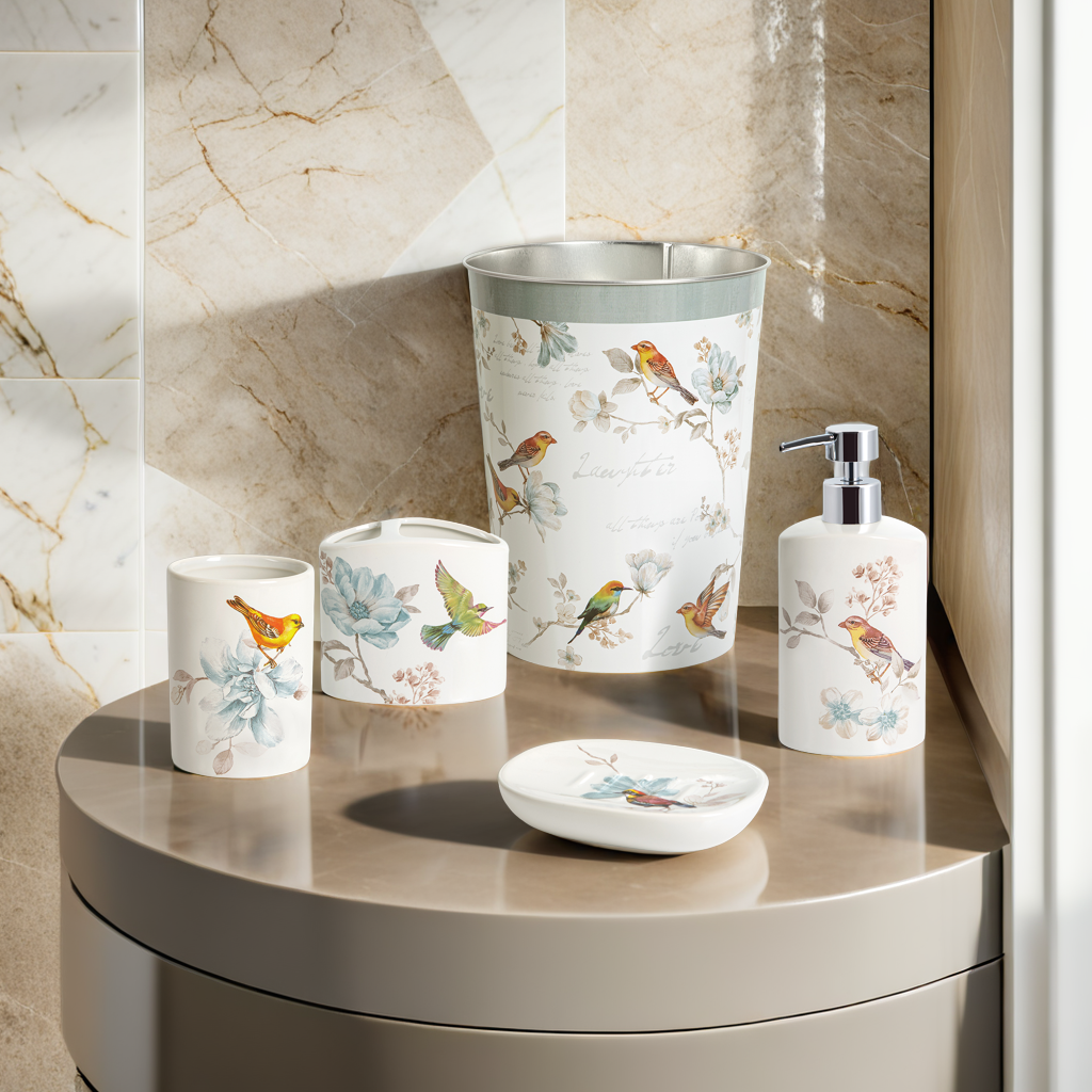 Birds and Botanicals Tumbler
