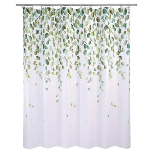Cascade Green Leaf Vine Shower Curtain - Allure Home Creation