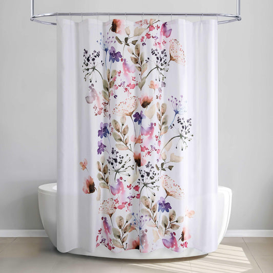 Allegra Floral Shower Curtain - Allure Home Creation