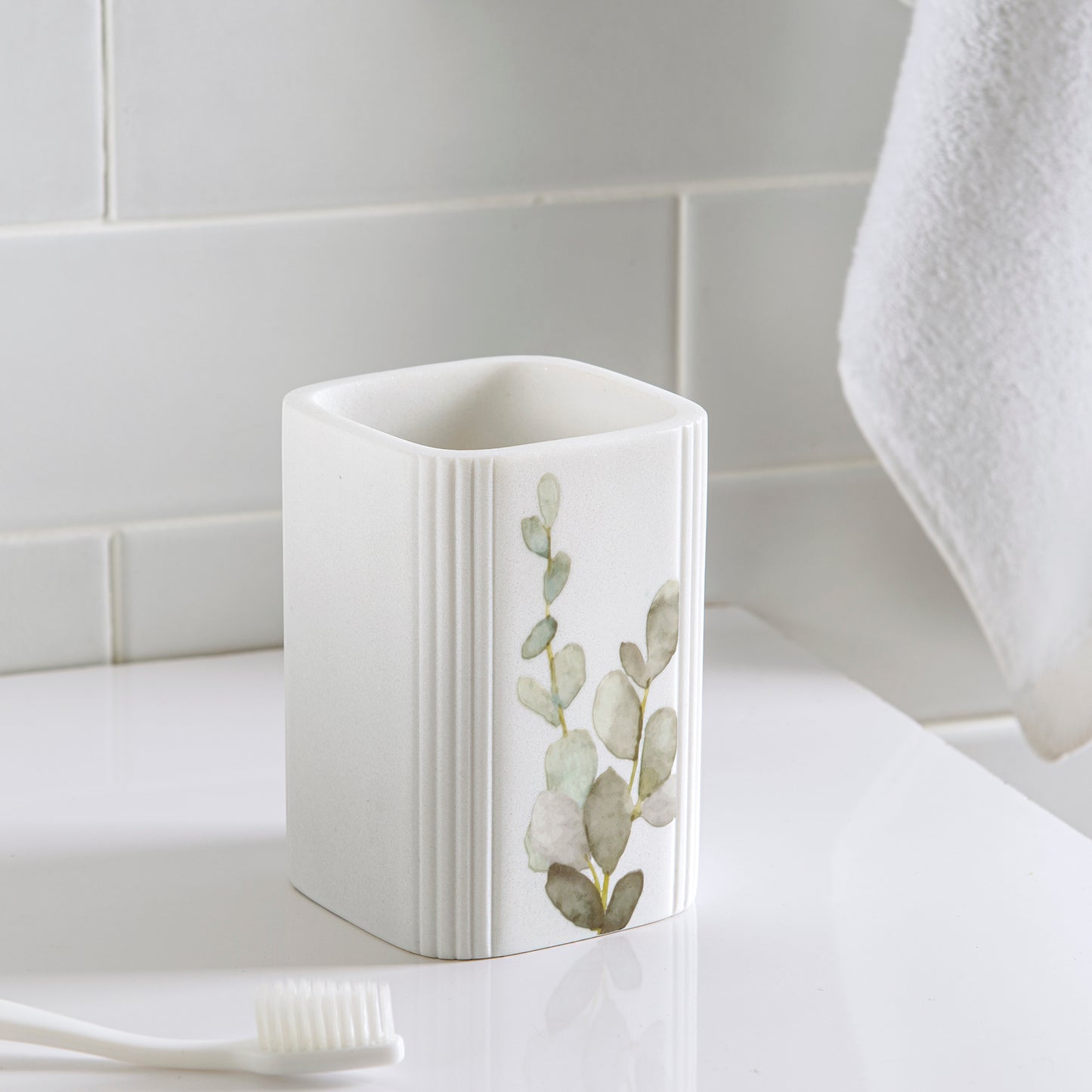 Botanical 4-Piece Bathroom Accessory Set