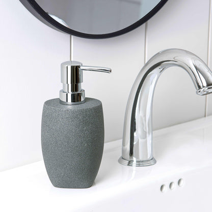Charcoal Stone Grey Lotion/Soap Dispenser - Allure Home Creation