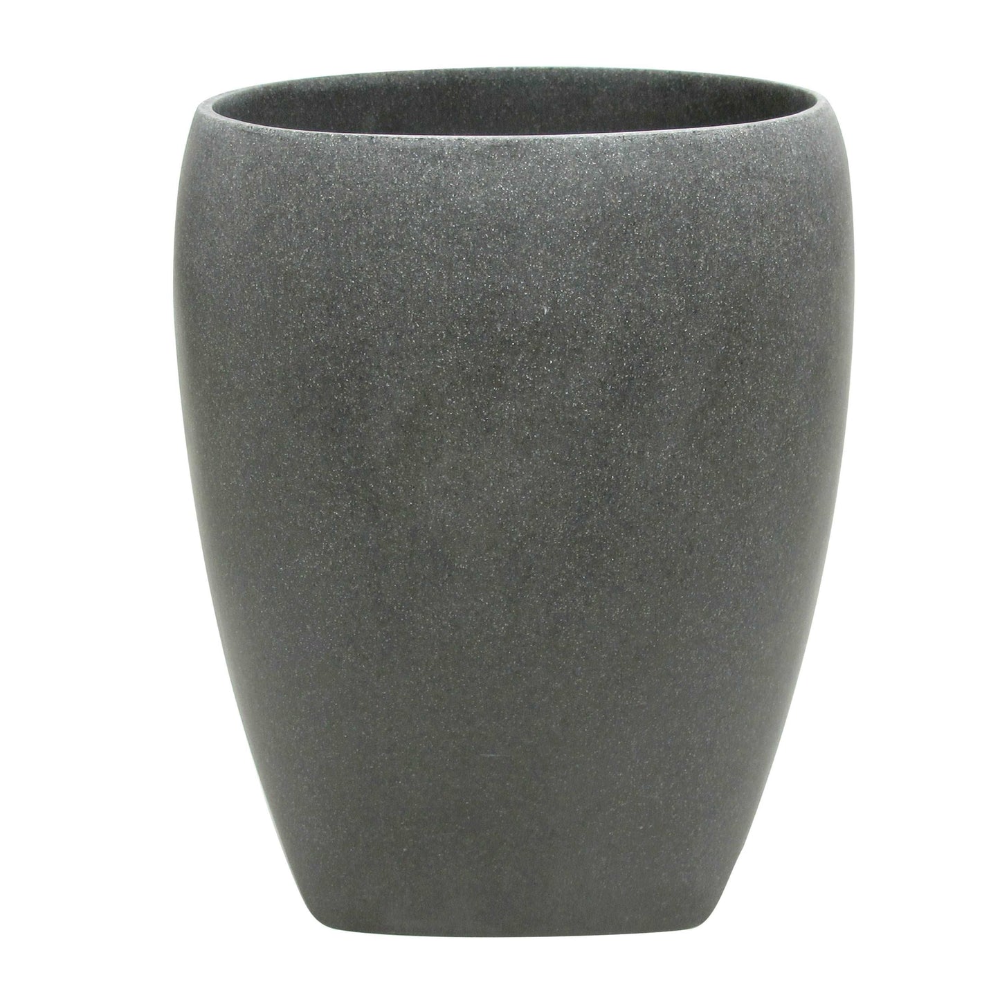 Charcoal Stone Grey Wastebasket - Allure Home Creation