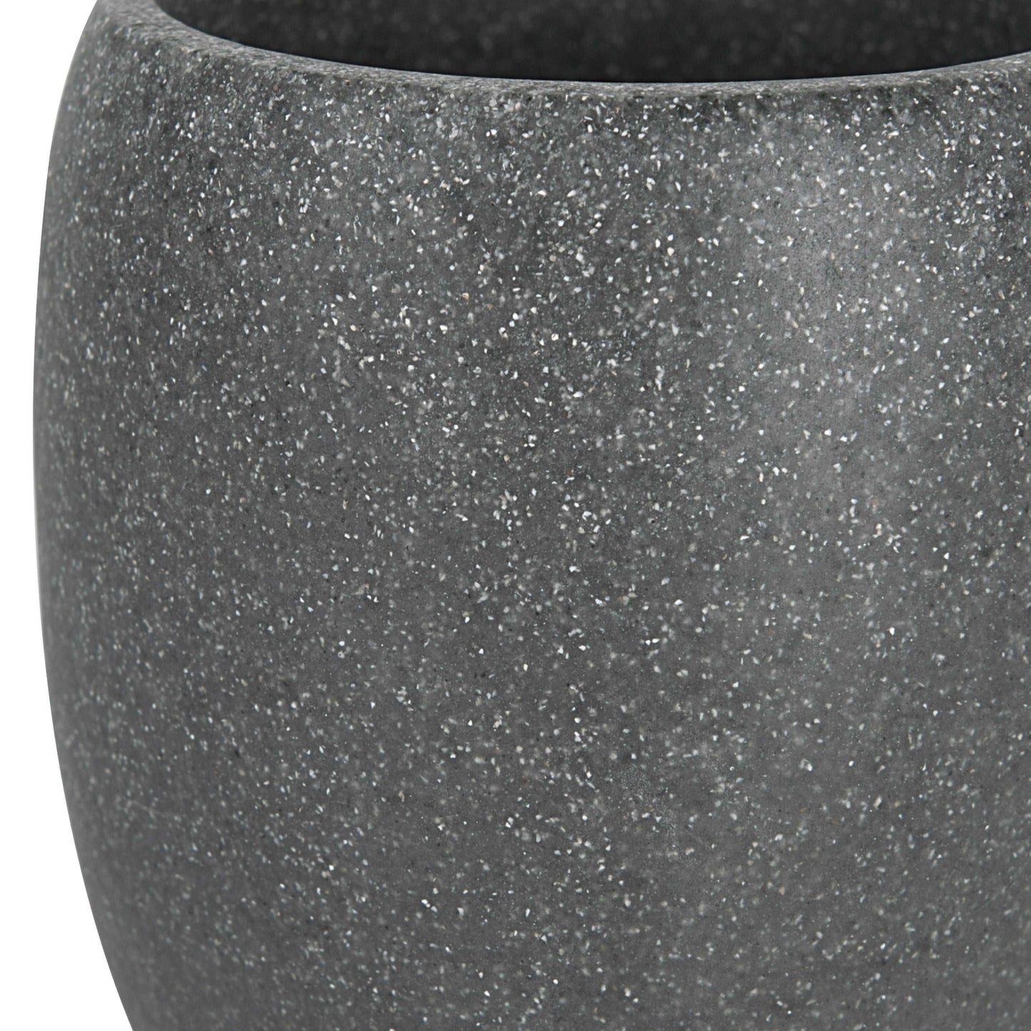Charcoal Stone Grey Tumbler - Allure Home Creation