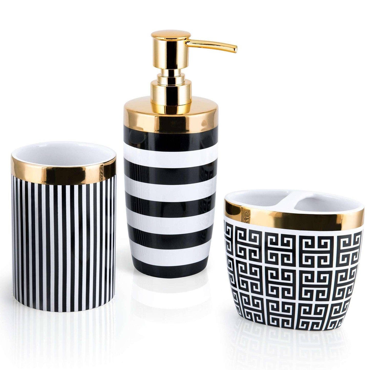 Derby 3-Piece Bathroom Accessory Set - Allure Home Creation