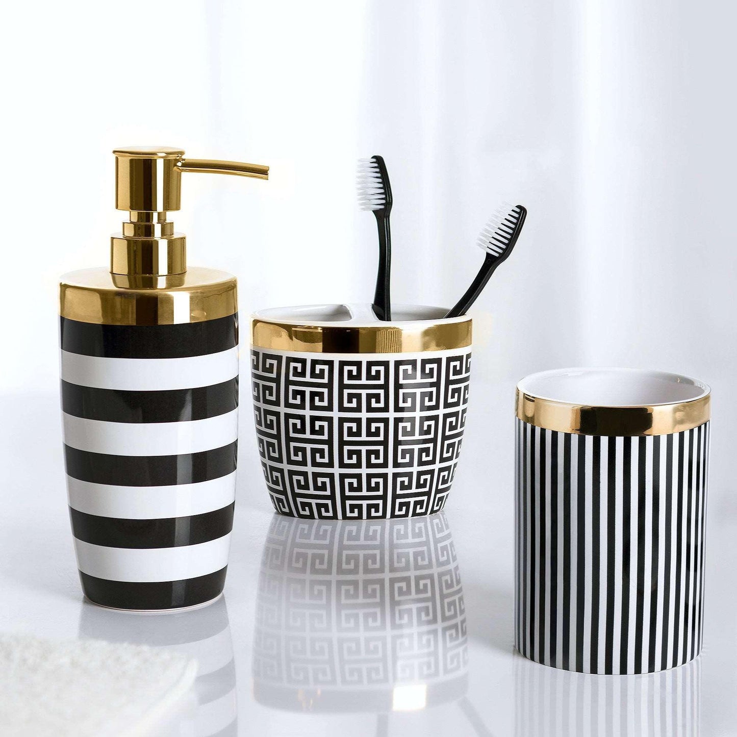 Derby 3-Piece Bathroom Accessory Set - Allure Home Creation