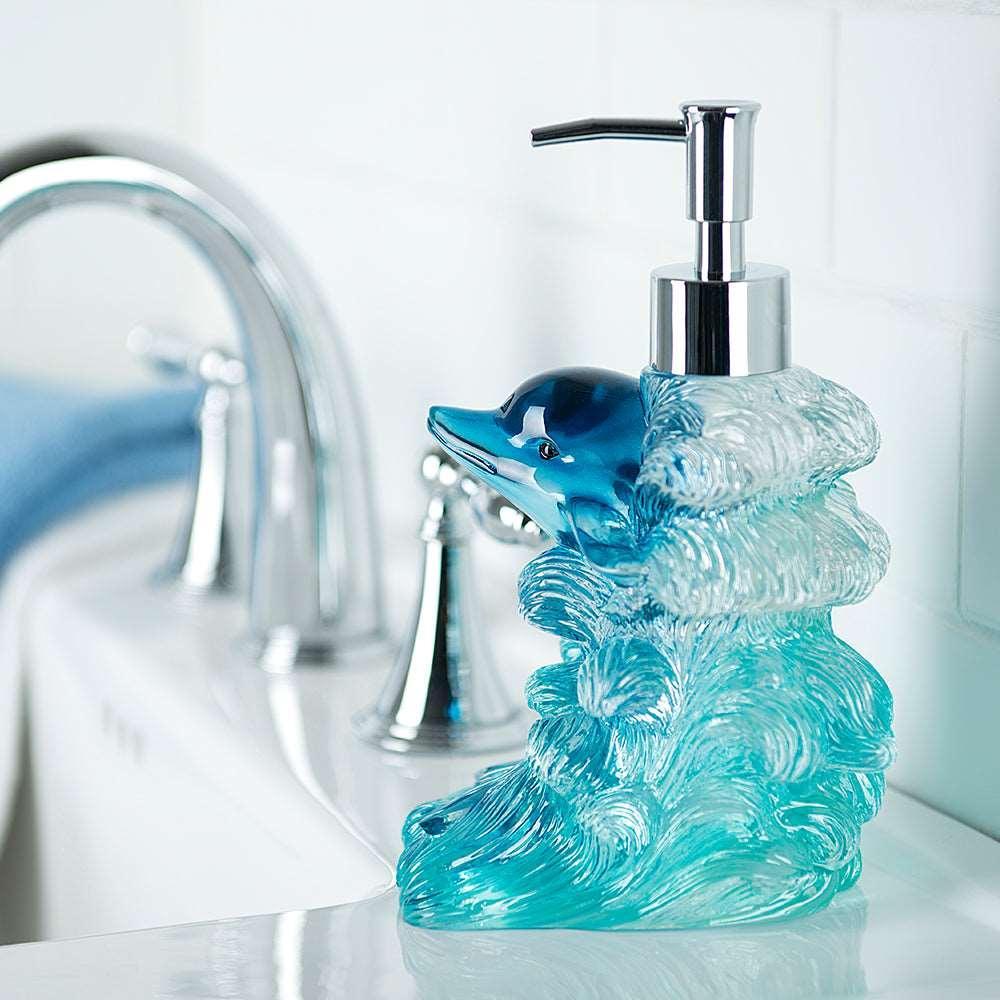 Jump for Joy Dolphin 3-Piece Bathroom Accessory Set - Allure Home Creation