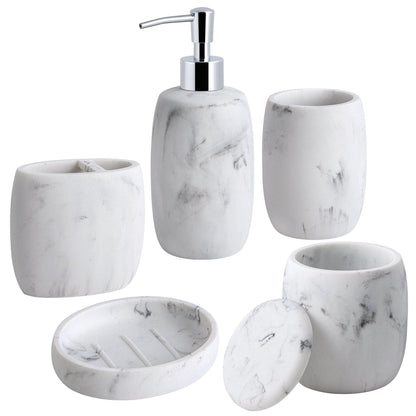 Legends 5-Piece Bathroom Accessory Set - Allure Home Creation