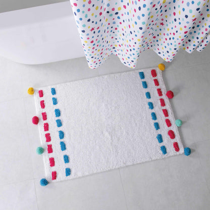 Multi Confetti Dot Bath Rug 20"x30" - Allure Home Creation
