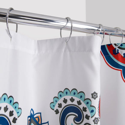 Paisley Medallion Shower Curtain - Allure Home Creation