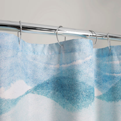 Roller Stripe Shower Curtain - Allure Home Creation