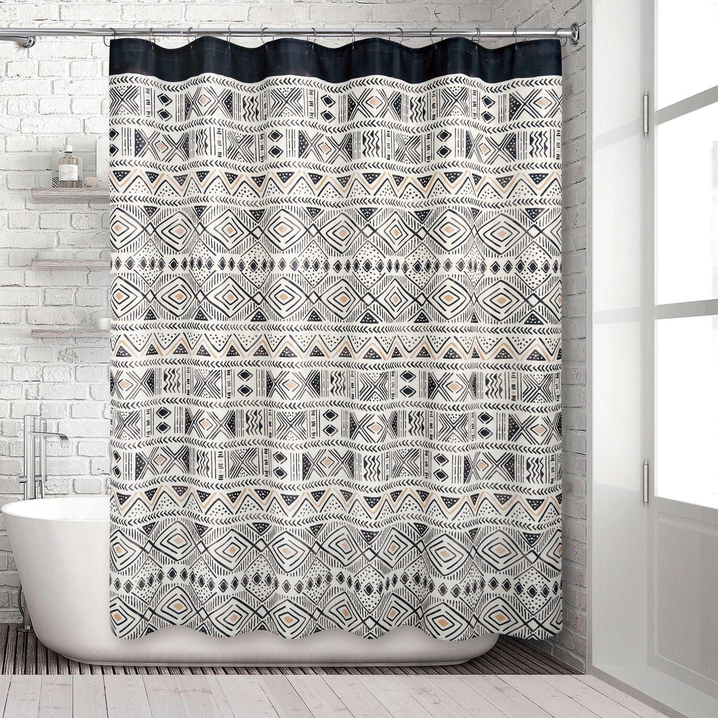 Amal Shower Curtain - Allure Home Creation