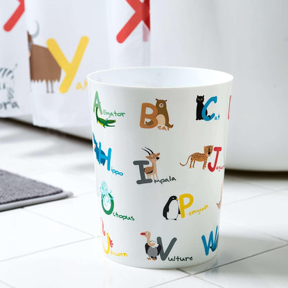 Animal Alphabet Wastebasket - Allure Home Creation