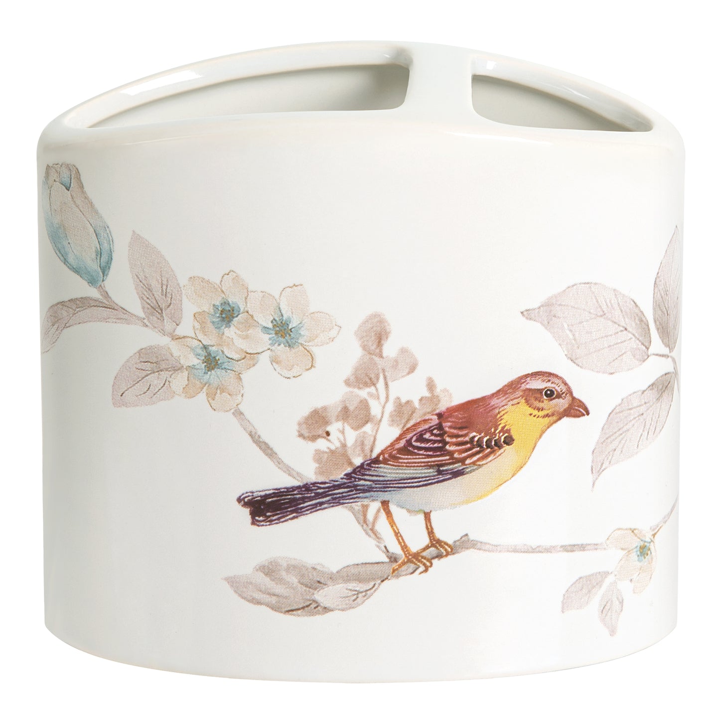 Birds and Botanicals Toothbrush Holder