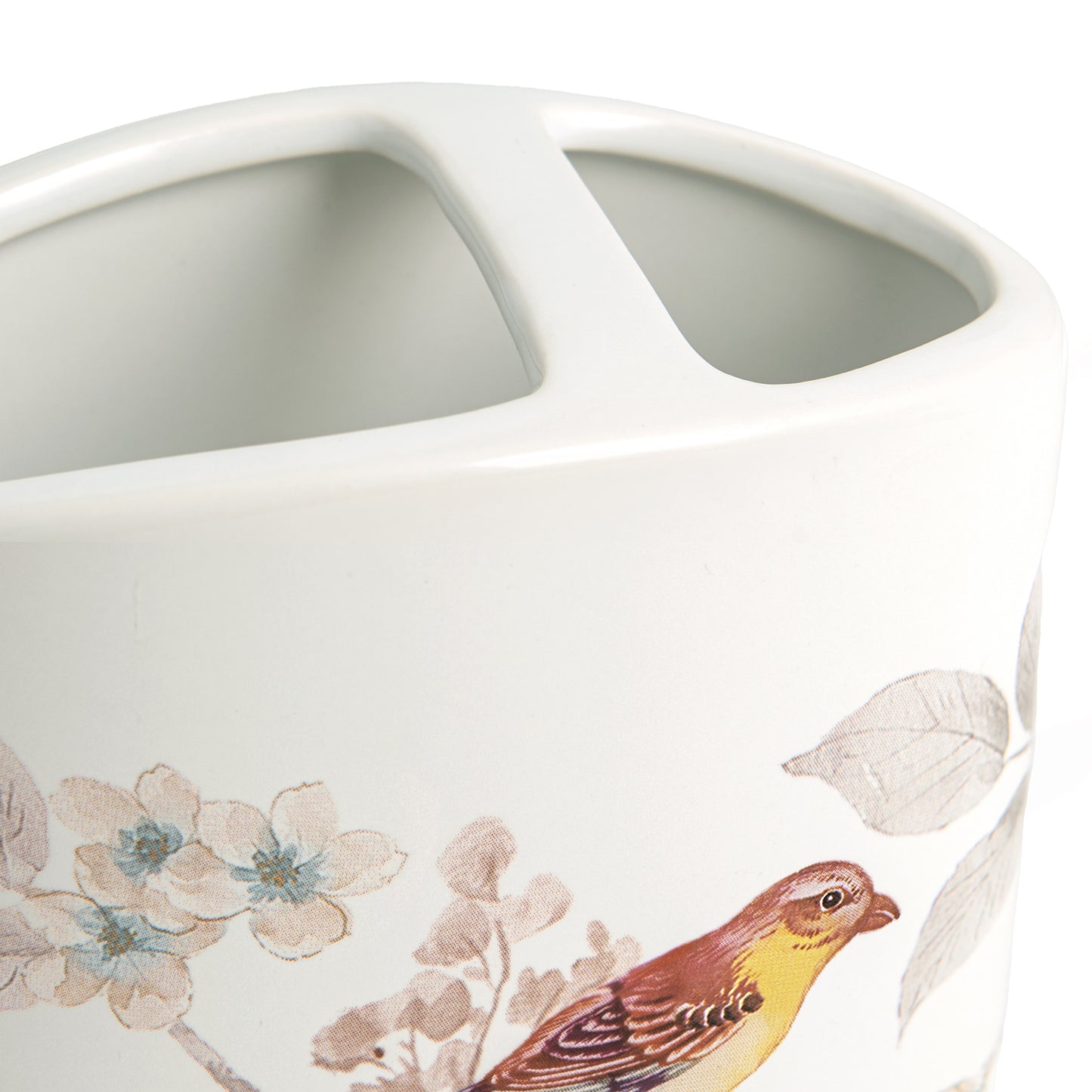 Birds and Botanicals Toothbrush Holder