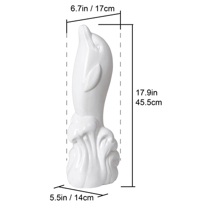 Dolphin Toilet Brush Holder and Brush Set
