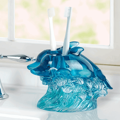 Jump for Joy Dolphin 4-Piece Bathroom Accessory Set