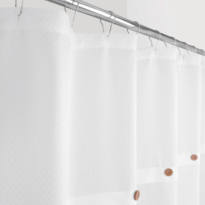 Taylor Embellished Shower Curtain - Allure Home Creation
