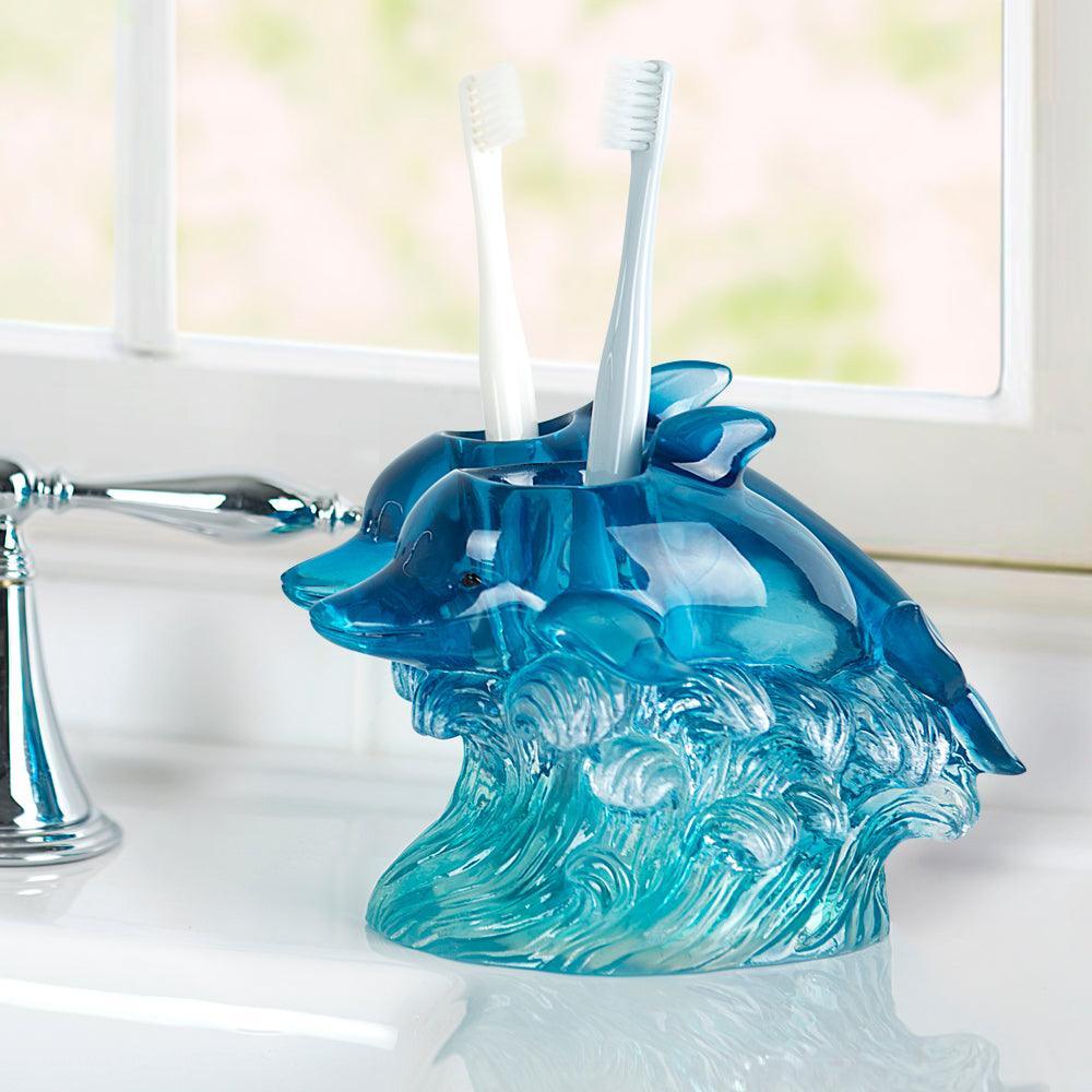 Jump for Joy Dolphin 3-Piece Bathroom Accessory Set - Allure Home Creation