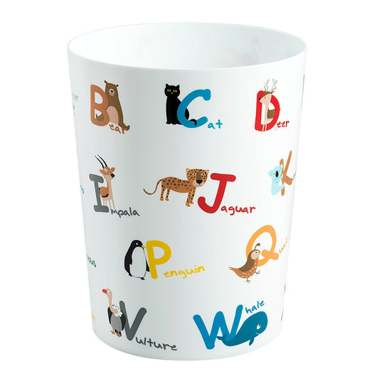 Animal Alphabet Wastebasket - Allure Home Creation